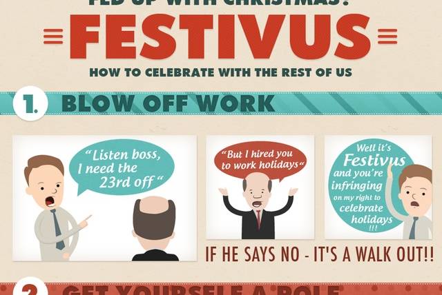 An excerpt from a big Festivus infographic, courtesy CableTV.com)